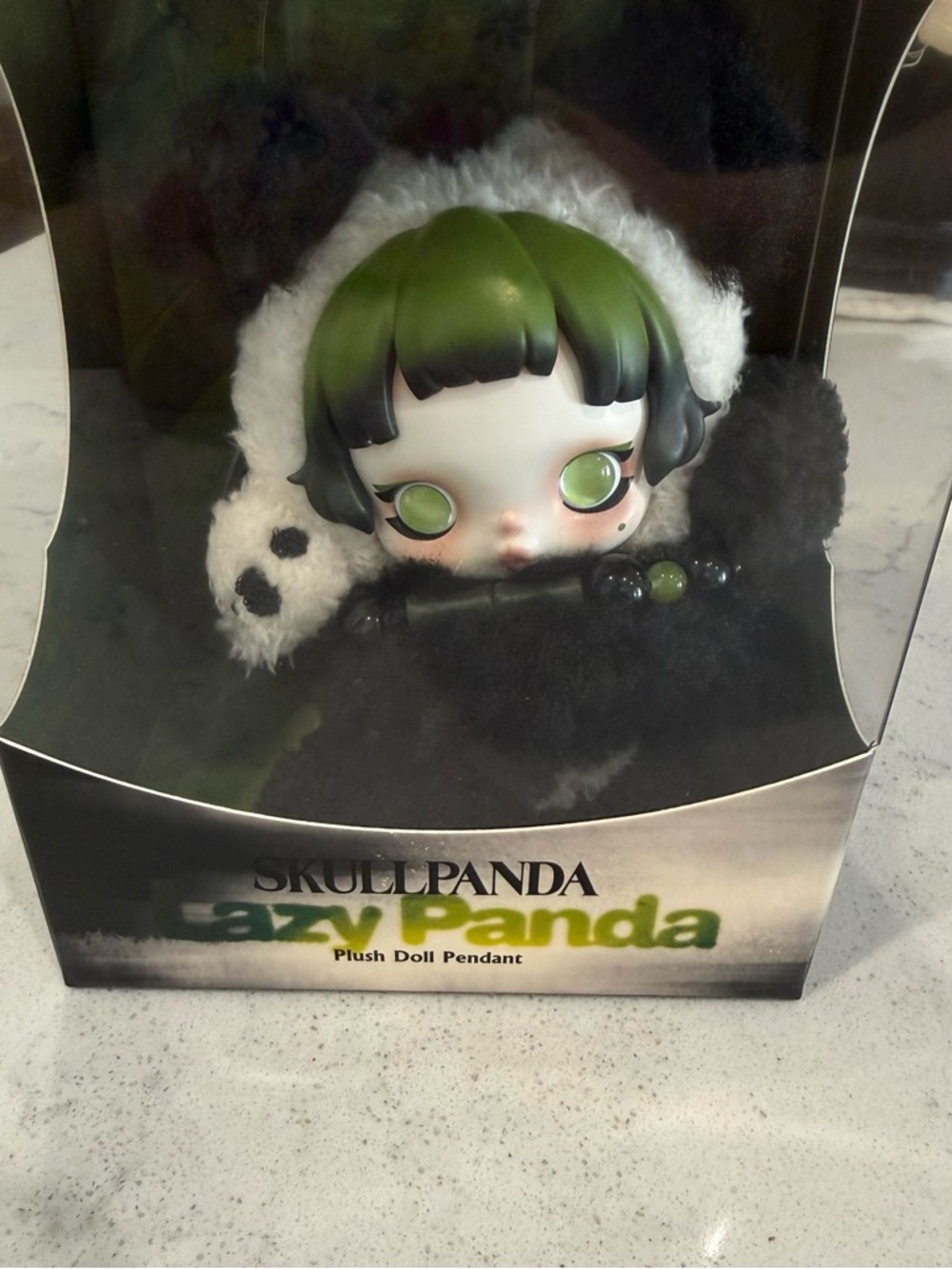 Skull Panda Doll Keychain - Picture 4 of 6